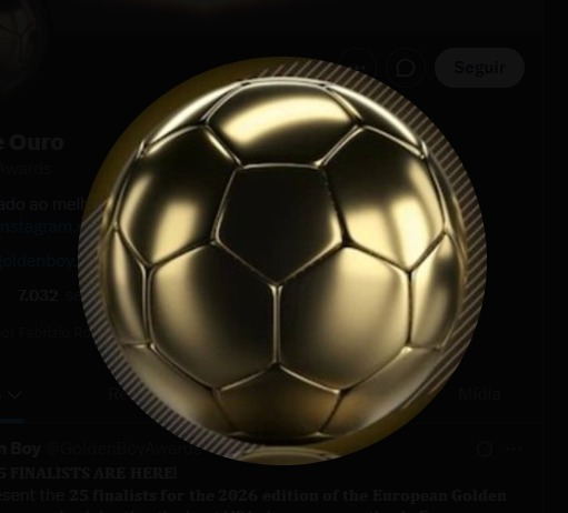 Foto: x/ @GoldenBoyAwards