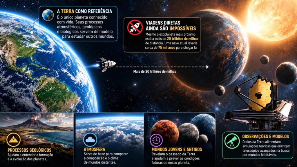 Astrônomos estudam planetas fora do Sistema Solar que podem revelar como era a Terra no passado e o que poderá acontecer com nosso planeta no futuro