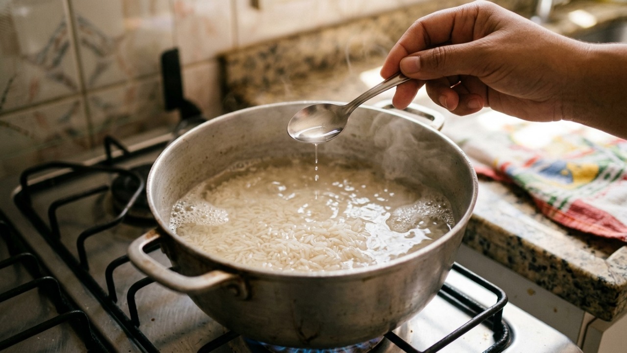 Colocar uma colher de vinagre no preparo do arroz: para que serve e por que chefs de cozinha recomendam esse truque
