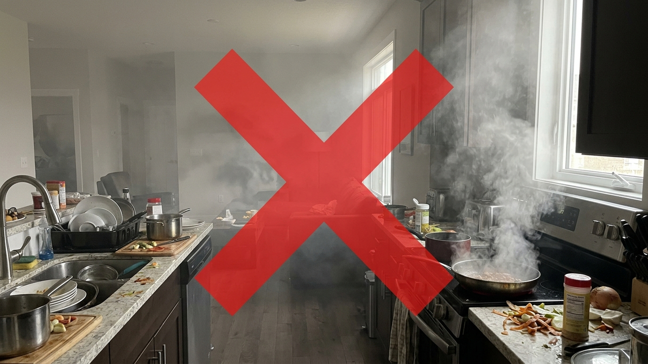 Adeus cheiro de gordura na casa: a nova tecnologia de coifas embutidas no teto para manter cozinhas americanas sempre limpas