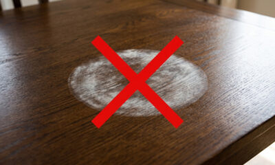 Adeus queimaduras na mesa de madeira: o truque simples de restauração caseira para remover marcas de vela e cigarro sem lixar tudo
