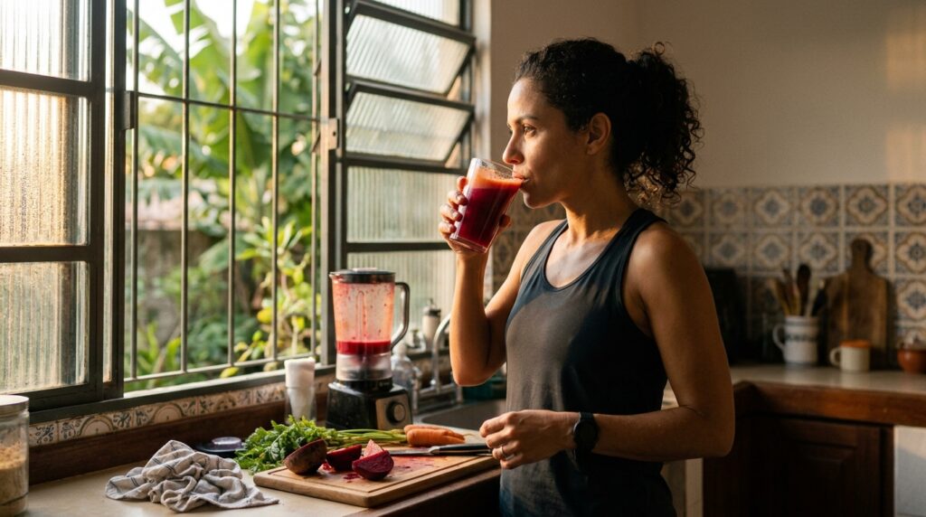 Bater beterraba e cenoura no liquidificador: para que serve e como preparar