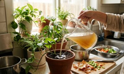 Água de cozimento de legumes nos vasos: para que serve o tônico mineral caseiro e sem sal que fortalece o solo e acelera a floração