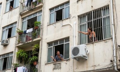 Morador instala ar-condicionado no apartamento para fugir do calor, mas condensadora e mudanças na fachada acabam iniciando uma guerra entre vizinhos