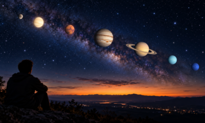 Um alinhamento entre planetas está prestes a transformar a aparência do céu: vários astros poderão parecer próximos uns dos outros durante um fenômeno astronômico que pode ser observado a olho nu