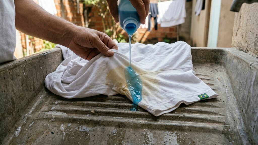 Como tirar manchas de desodorante das roupas: métodos com produtos do dia a dia podem facilitar a remoção sem danificar o tecido