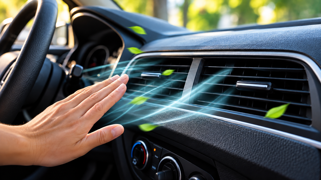 O truque que pode ajudar a eliminar o mau cheiro do ar-condicionado do carro e deixar o interior mais agradável, fresco e sem aqueles odores que aparecem depois de meses de uso