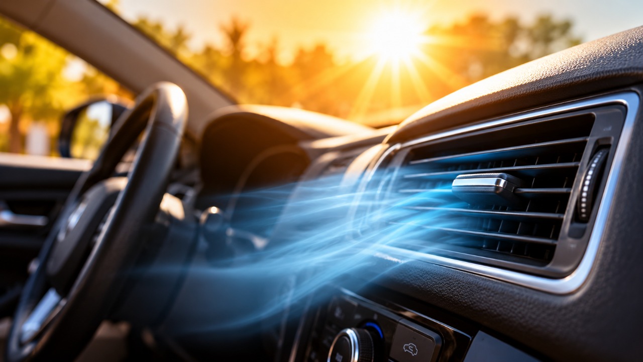 Motorista percebe que o ar-condicionado do carro demora para gelar mesmo na potência máxima e descobre como o filtro de cabine sujo, a falta de manutenção e os problemas no sistema podem comprometer o conforto durante os dias mais quentes