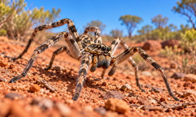A aranha mais rápida do mundo consegue correr mais rápido que uma pessoa e revela uma habilidade impressionante escondida em suas oito pernas
