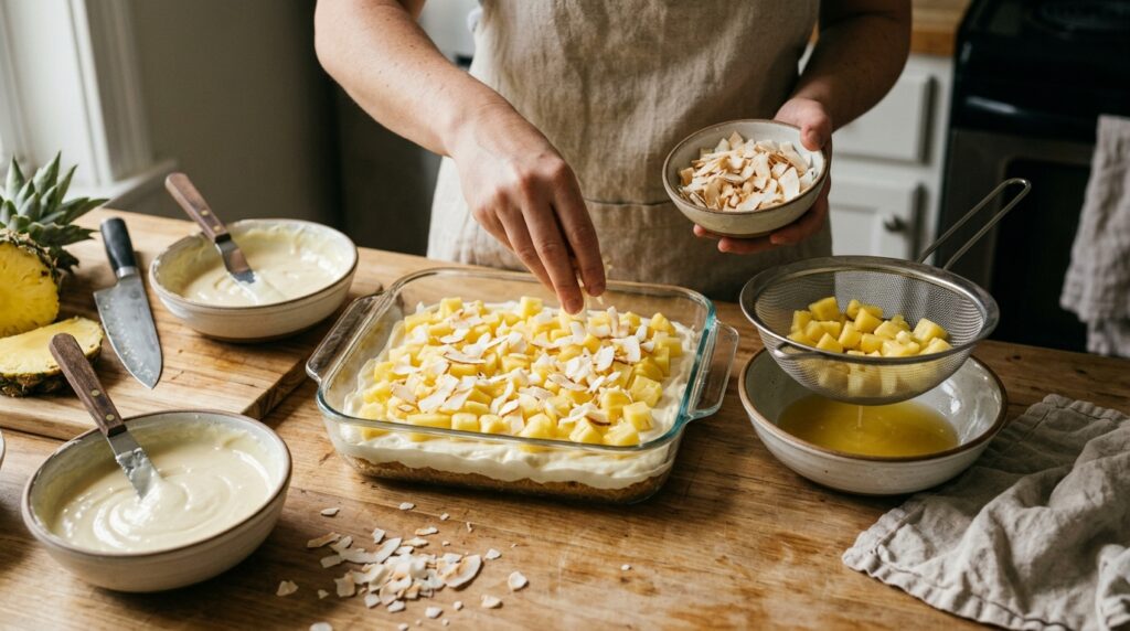 Mousse de abacaxi com coco: receita com 5 ingredientes, sem fogo e derrete na boca de tão cremosa