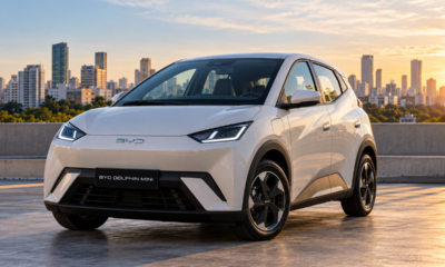 BYD Dolphin Mini aparece com parcelas de apenas R$ 920 por mês, mas exige entrada de quase R$ 77 mil e chama a atenção de quem sonha em comprar um carro elétrico no Brasil