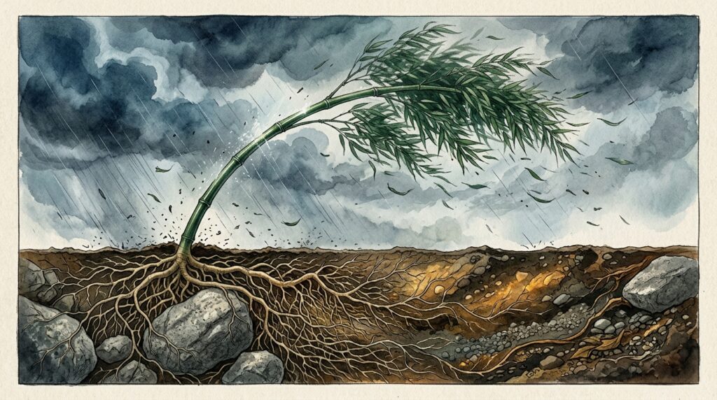 Provérbio japonês: “O bambu que sobrevive ao vento não é o mais duro da floresta, mas aquele que aprendeu a se curvar sem abandonar suas raízes”. Ensinamentos sobre flexibilidade, orgulho e por que ceder nem sempre significa fraqueza