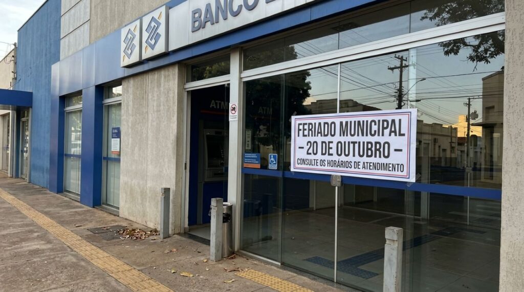 Estado confirma feriado para terça-feira, 20 de outubro, e bancos, escolas, repartições públicas e outros serviços podem ter o funcionamento alterado