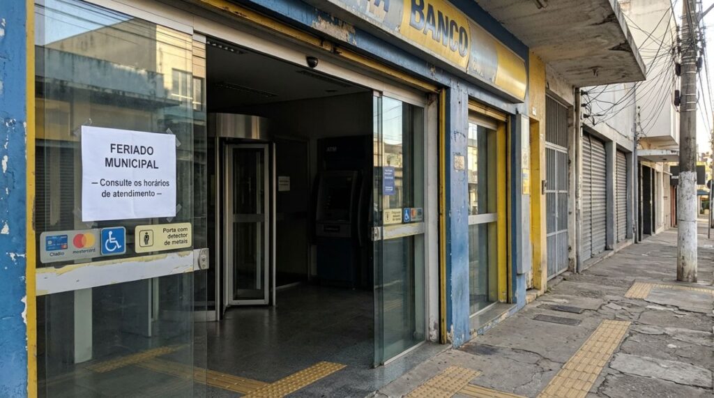Feriado confirmado para quarta-feira, 28 de outubro, pode mudar o funcionamento de bancos, escolas, repartições públicas e outros serviços