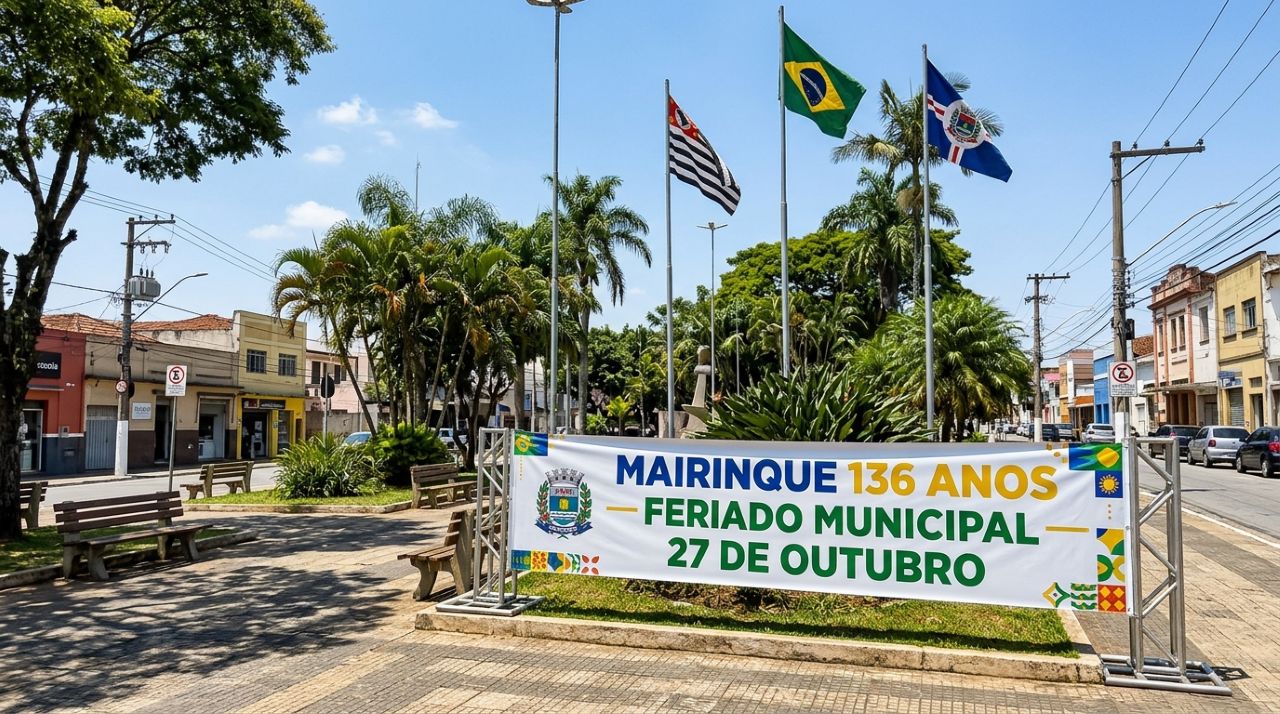 Estado confirma feriado para terça-feira, 27 de outubro, e bancos, escolas, repartições públicas e outros serviços podem ter o funcionamento alterado