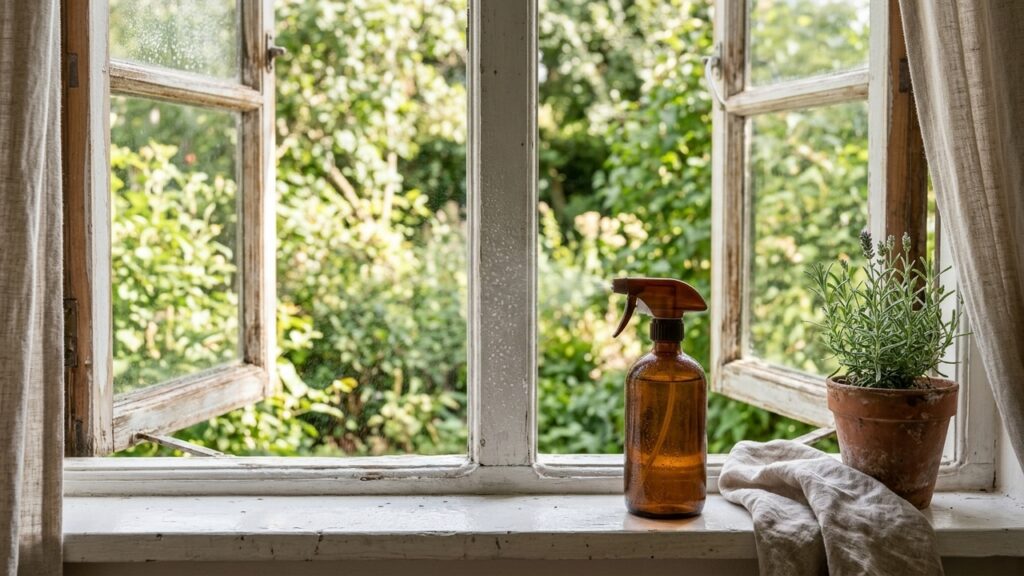 Borrifar essência de eucalipto com citronela no batente das janelas: a barreira aromática que impede a entrada de pernilongos no verão