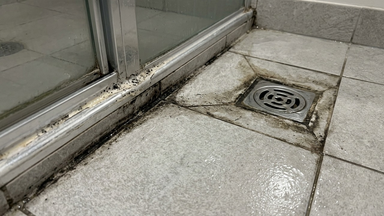 Especialistas em limpeza explicam: rejunte preto no piso nem sempre é apenas sujeira acumulada, porque umidade, mofo e pouca ventilação também podem estar por trás das manchas