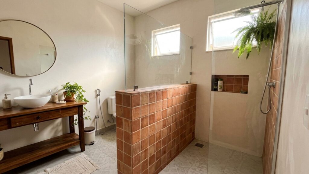 Box de vidro comum e cortina de plástico estão perdendo espaço nos banheiros: conheça as 4 novas tendências de decoração que deixam o ambiente mais moderno, elegante e acolhedor