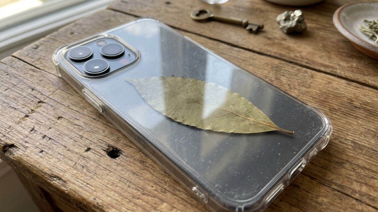 Colocar uma folha de louro na capinha do celular: para que serve essa simpatia e por que tanta gente usa