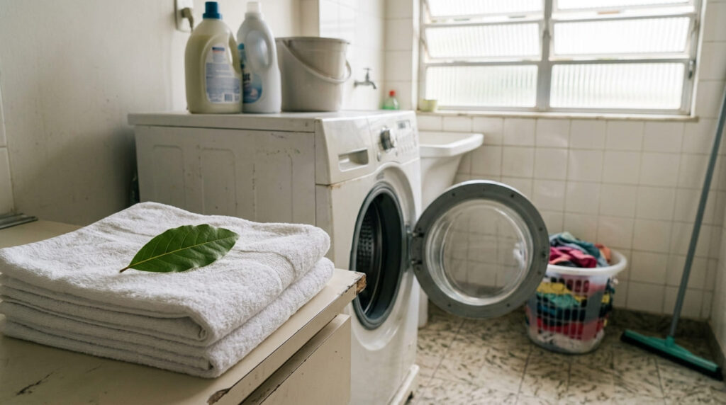 Colocar uma folha de louro na máquina de lavar: para que serve por que é recomendado e como ela pode deixar a roupa com cheiro fresco
