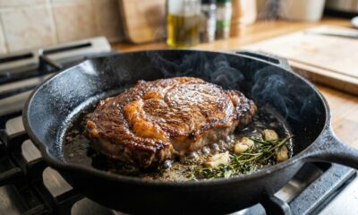 Chefs de cozinha concordam: para o bife ficar macio, não fique virando a carne na frigideira, mas espere dourar antes de mexer