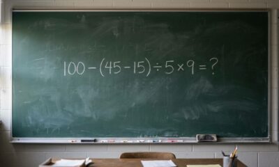 Parece impossível errar esta conta, mas um detalhe muda tudo: 100 − (45 − 15) ÷ 5 × 9