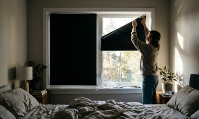 Moradora instala acessório de R$ 120 na janela do quarto sem furar nada e encontra a solução ideal para bloquear a claridade da manhã