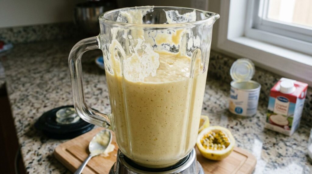 Misturar leite condensado com creme de leite e suco de maracujá por 2 minutos: para que serve o creme que fica aerado e vira uma sobremesa irresistível