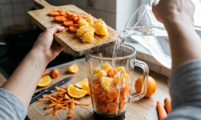 Cenoura e laranja no liquidificador: para que serve essa combinação e por que recomendam tomar