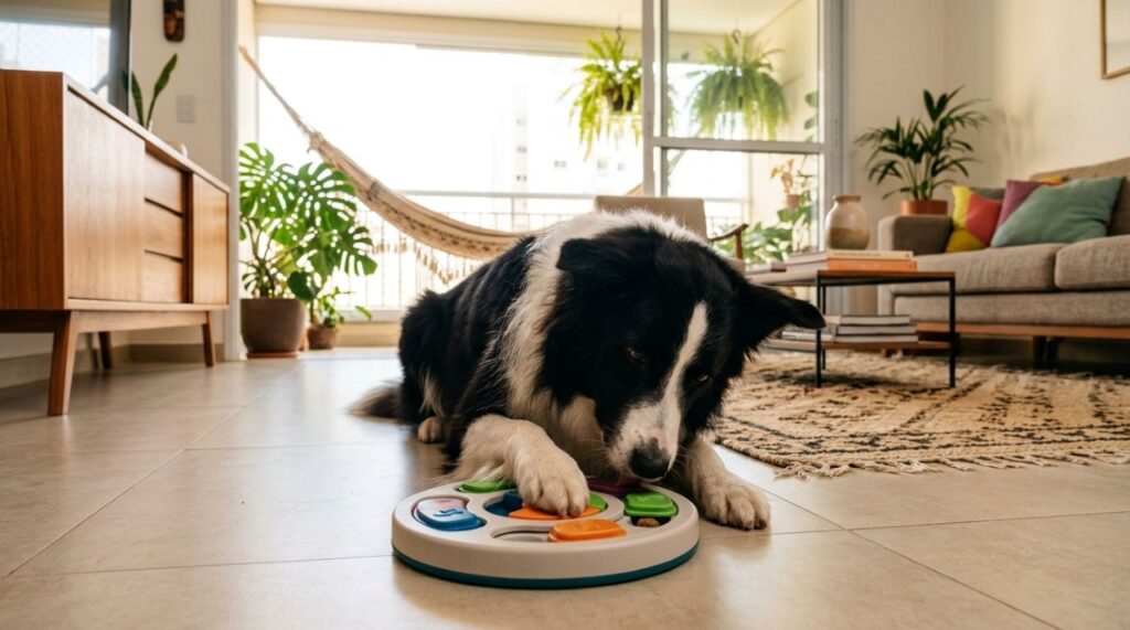 Veterinários fazem alerta para quem tem Border Collie: só passear não é suficiente, e existe algo que essa raça precisa todos os dias