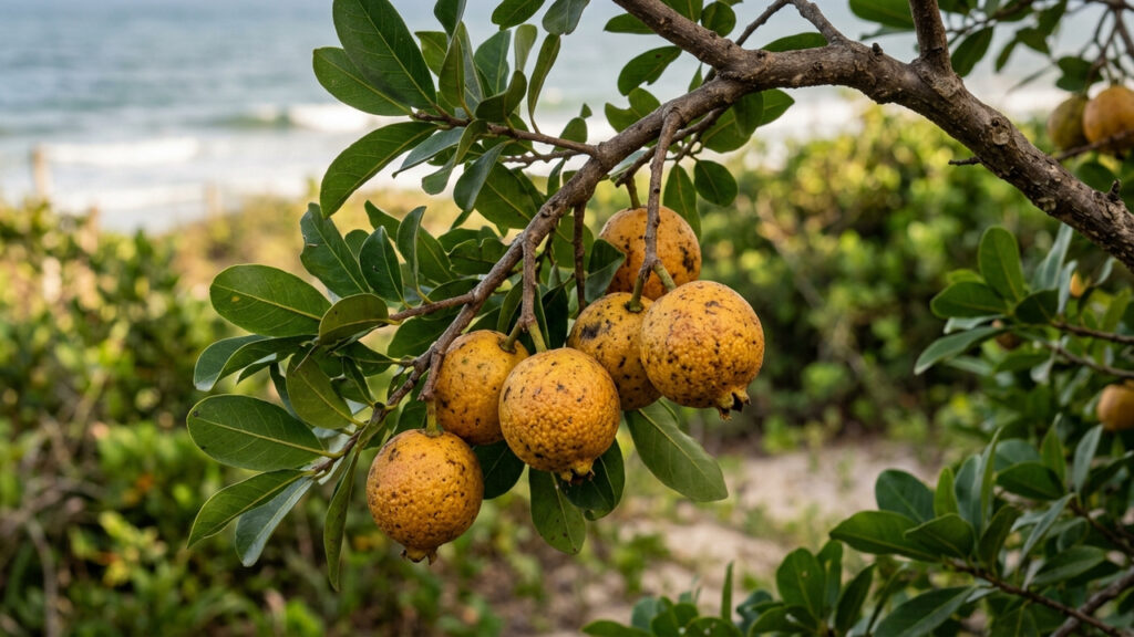 Adeus, maracujá: essa fruta amarela de polpa leitosa nasce em solos arenosos do litoral e surpreende pelo sabor doce e perfume inconfundível