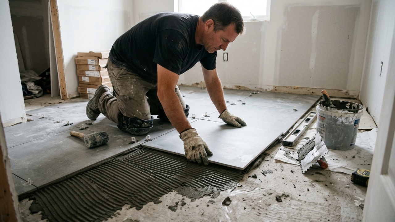 Quanto custa trocar o piso de um quarto de 12 m² em 2026: veja as diferenças de preço entre porcelanato, laminado e vinílico antes de escolher o revestimento