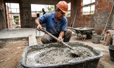 O truque dos pedreiros que pode evitar falhas no piso