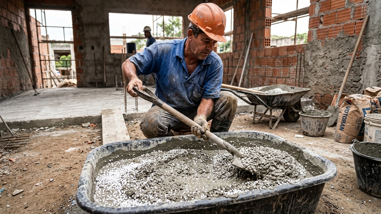 O truque dos pedreiros que pode evitar falhas no piso