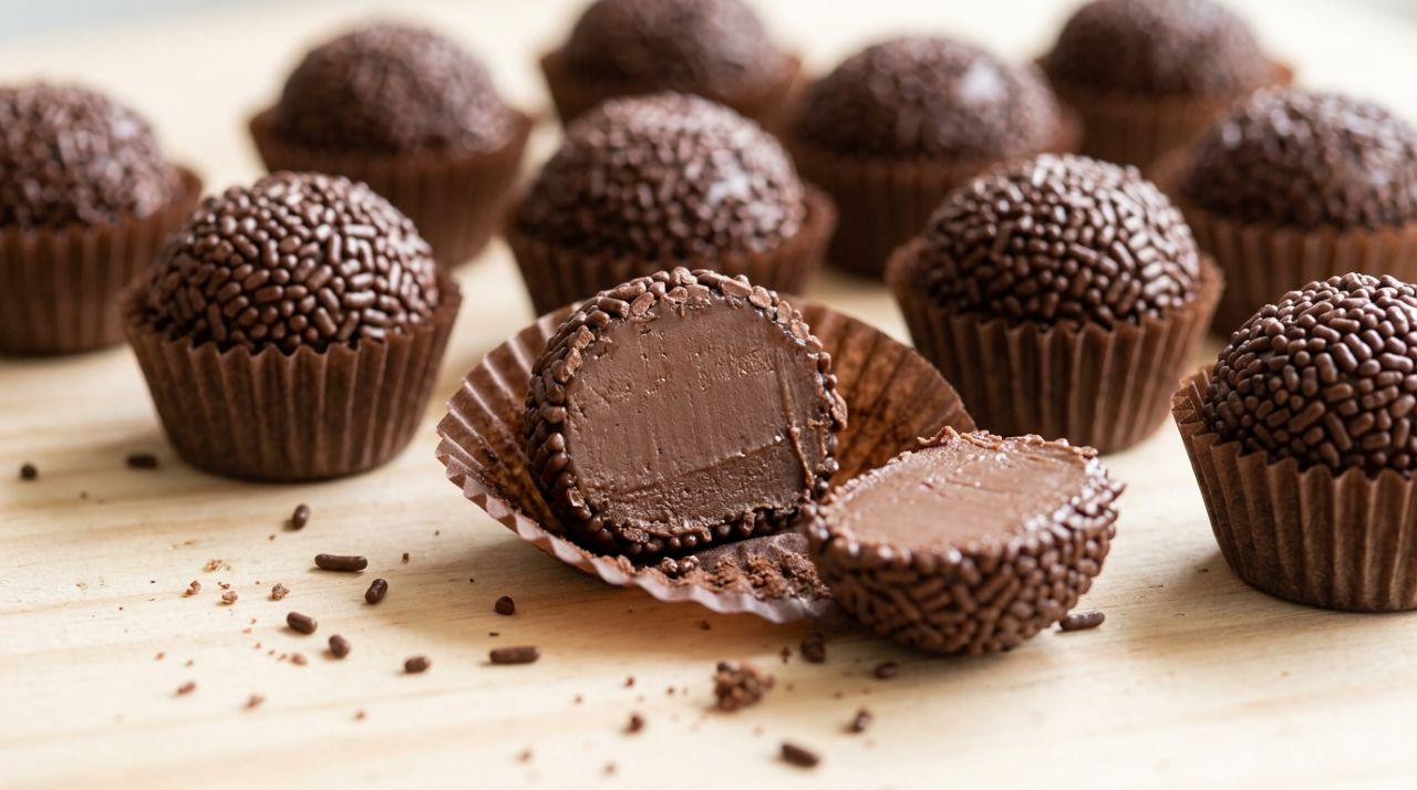 Cozinheiras concordam: para o brigadeiro de festa não açucarar, o segredo não é a panela, mas o momento certo de desligar o fogo
