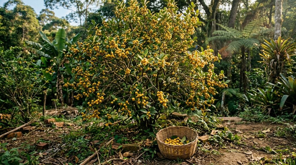Essa fruta brasileira é pouco conhecida, parece uma jabuticaba amarela, tem a 'casca cabeludinha' e pode ser plantada no quintal de casa