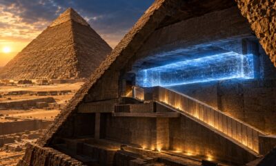 Uma estrutura escondida de pelo menos 30 metros foi identificada dentro da Grande Pirâmide de Quéops, no Egito, e os pesquisadores ainda tentam entender por que esse espaço foi construído há milhares de anos