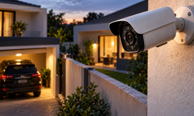 Vizinho instala quatro câmeras com áudio apontadas para a garagem ao lado e família descobre que até as conversas durante o almoço podem envolver questões de privacidade e limites legais