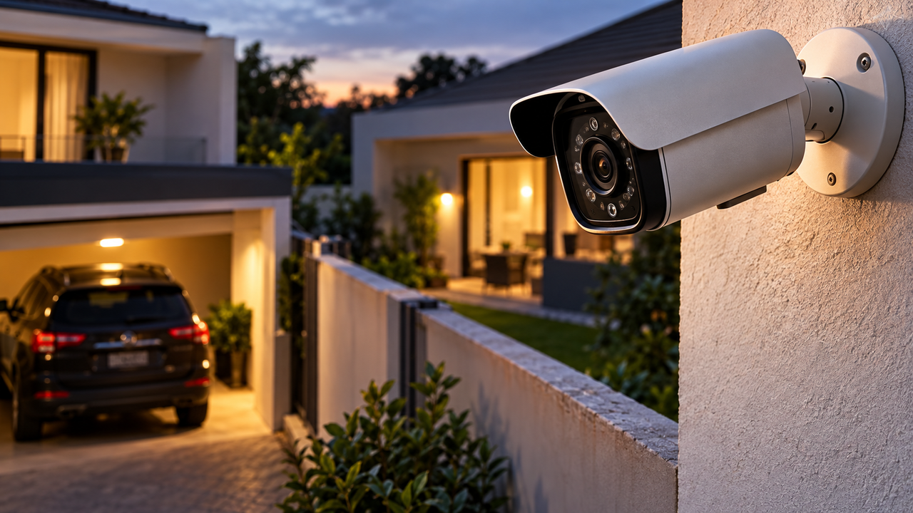 Vizinho instala quatro câmeras com áudio apontadas para a garagem ao lado e família descobre que até as conversas durante o almoço podem envolver questões de privacidade e limites legais