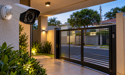 Morador decide instalar uma câmera na entrada de casa para aumentar a segurança da família e registra uma situação inesperada