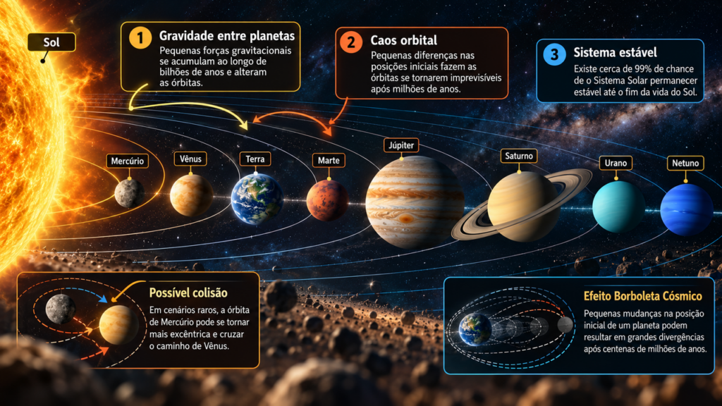Isaac Newton nos alertou já há 300 anos: certas partes do sistema solar podem estar mais próximas da ruína do que o esperado