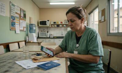 Cuidadora de casa de repouso recebe R$ 48 mil na Justiça após ser demitida por WhatsApp no dia seguinte a cobrar o salário que constava na carteira, já que recebia parte do valor em dinheiro e sem recibo