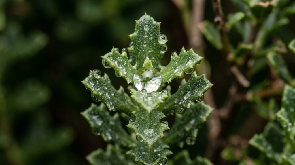 Pulverizar chá concentrado de carqueja amarga nas folhas: o truque caseiro que inibe a postura de ovos da mosca-das-galhas em brotos jovens