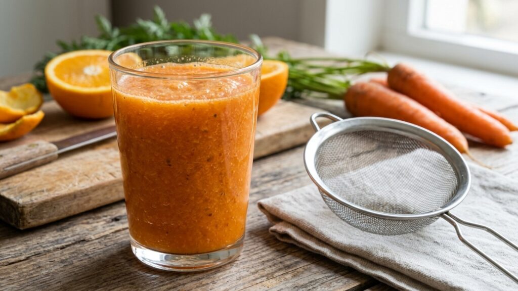 Cenoura e laranja no liquidificador: para que serve essa combinação e por que recomendam tomar