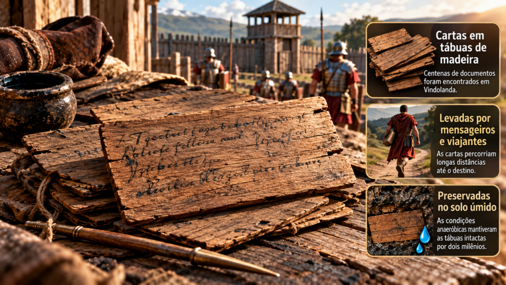 Carta de um soldado romano de quase 2 mil anos revela a preocupação com a esposa e os filhos deixados em casa, e a tradução trouxe à tona detalhes da rotina militar preservados desde a Antiguidade