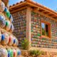 Construir paredes com garrafas PET preenchidas com terra parece improvável, mas a técnica já foi aplicada em projetos reais: como as garrafas são organizadas e quais cuidados determinam a segurança da estrutura