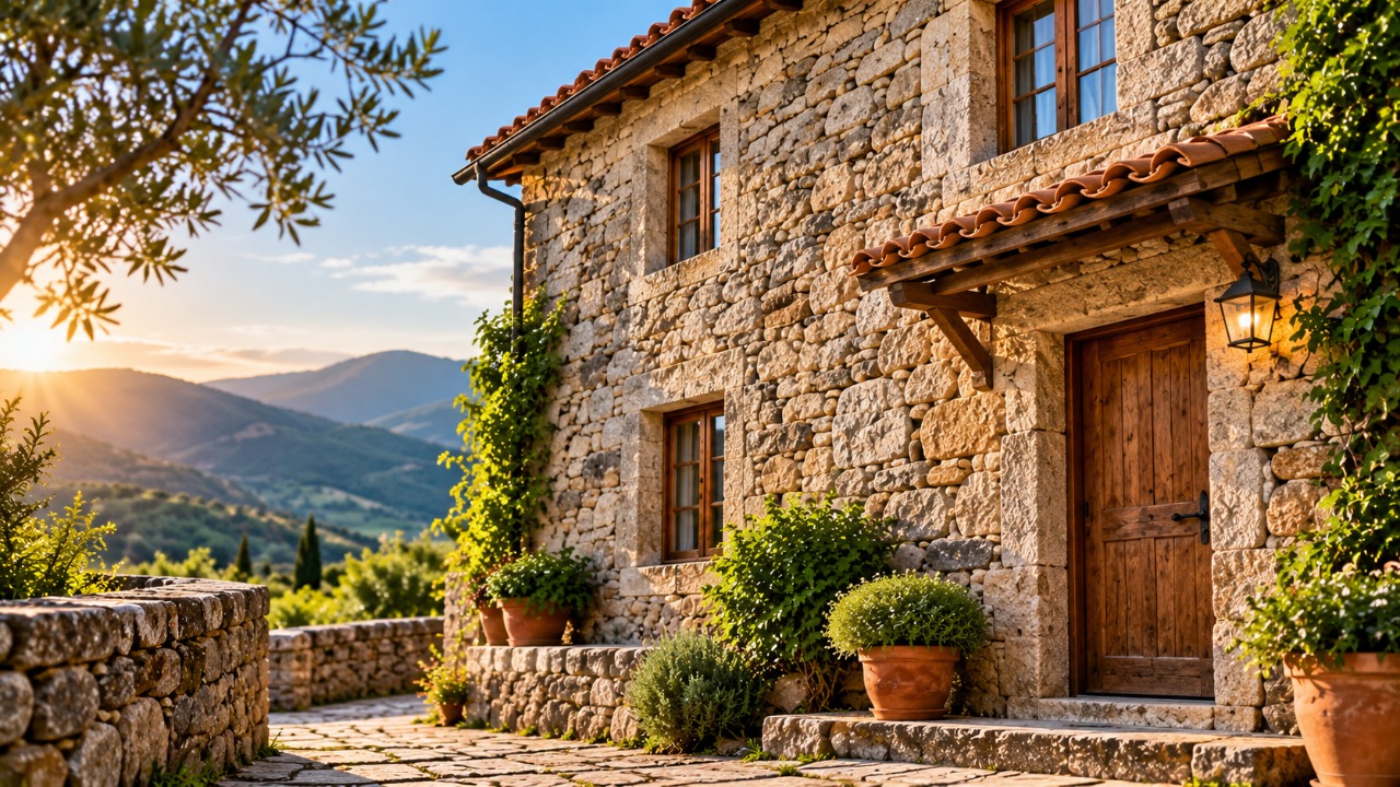 Uma casa construída com paredes de pedra atravessa décadas sem perder suas características originais, e os detalhes da técnica tradicional explicam por que essas estruturas chamam tanta atenção