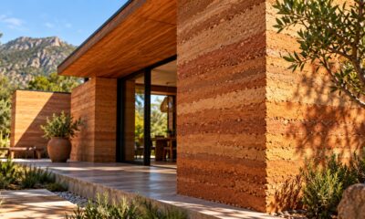 A técnica de construir paredes com solo compactado atravessou séculos e continua sendo utilizada em projetos que aproveitam a terra como material construtivo