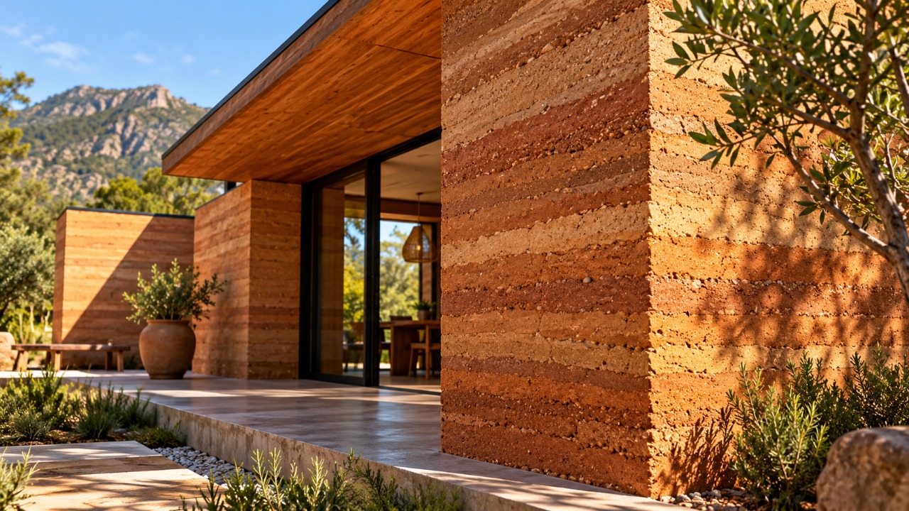 A técnica de construir paredes com solo compactado atravessou séculos e continua sendo utilizada em projetos que aproveitam a terra como material construtivo