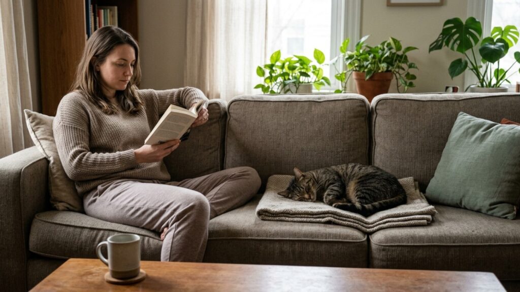 Especialistas em comportamento animal explicam: “A pessoa favorita de um gato costuma ser aquela que respeita seus limites, não força carinho e deixa que ele escolha quando se aproximar”
